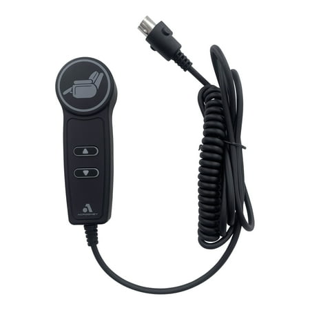 2 Button 5 Pin Power Recliner Remote Hand Control for Recliner Lift Chairs with USB A C and Backlight