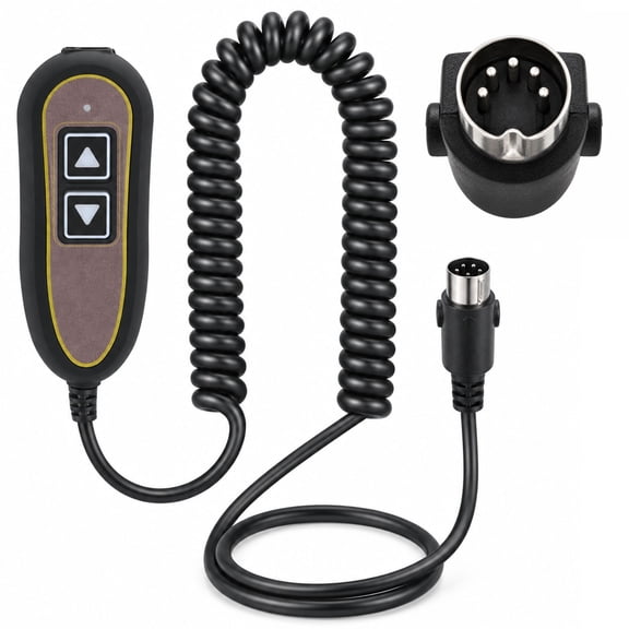 2 Button 5 Pin Remote Replace ZK1200-HC Hand Control Replacement with USB and Backlight for Electric Recliner Lift Chair