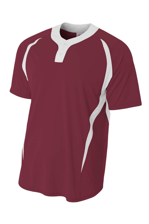 2-Button Color Blocked Jersey N4229