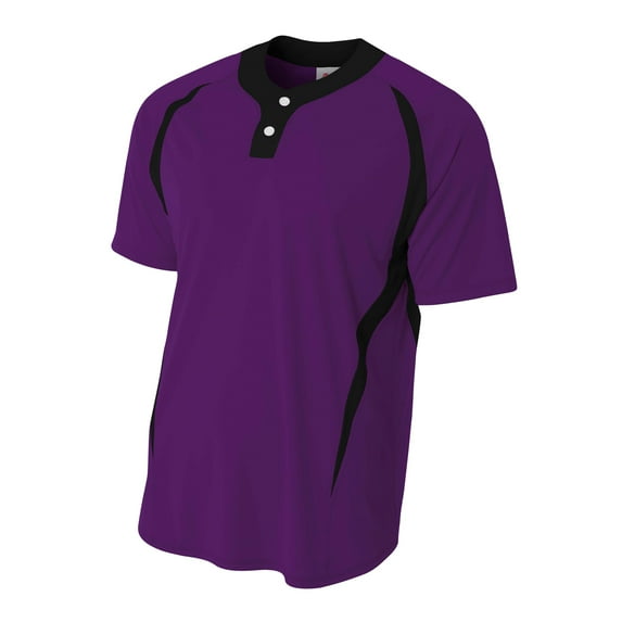 2-Button Color Blocked Jersey N4229