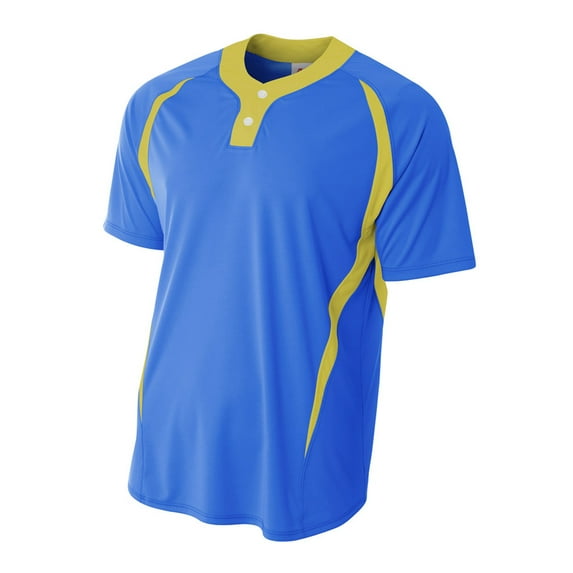 2-Button Color Blocked Jersey
