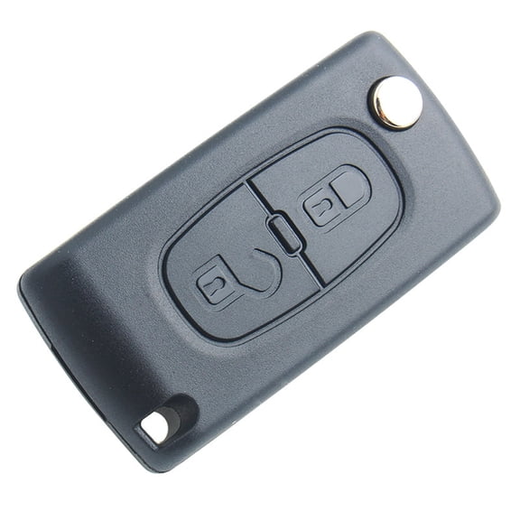 2 Button Flip Key Fob Shell Case HU83 CE0536 for Peugeot 207 307 308 407 607 807 Partner for for Citroen C2 C3 C4 C5 C6 C8 DS3 DS4 Jumpy Berlingo