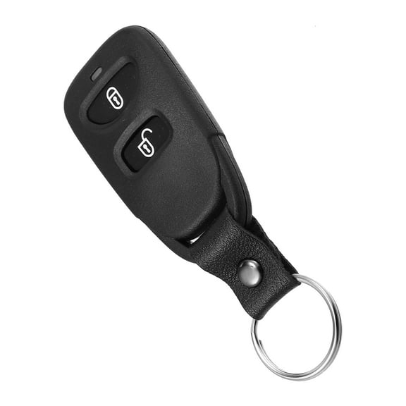 2 Button Replacement Key Fob Case Keyless Entry Remote Key Shell Cover for Hyundai for Kia No Chip Black