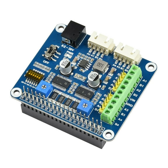 2-CH Stepper Motor Driver HAT for Raspberry Pi Zero W WH 3 A B Plus 4 4B 4GB TAPDRA Spare Part