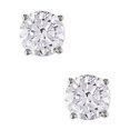 thumbnail image 1 of 2 CT Solid White Gold Womens Diamond Stud Earring, 1 of 1