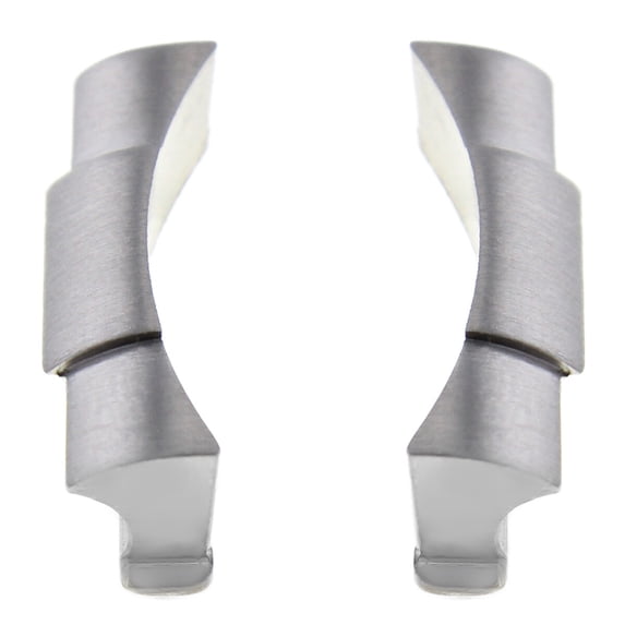2 CUSTOM STRAP END LINK PIECE FOR ROLEX GMT 126711 126711CHNR MATTE