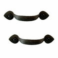 thumbnail image 1 of 2 Cabinet Pull Black Wrought Iron Heart 3 1/2" Boring | Renovator's Supply, 1 of 2