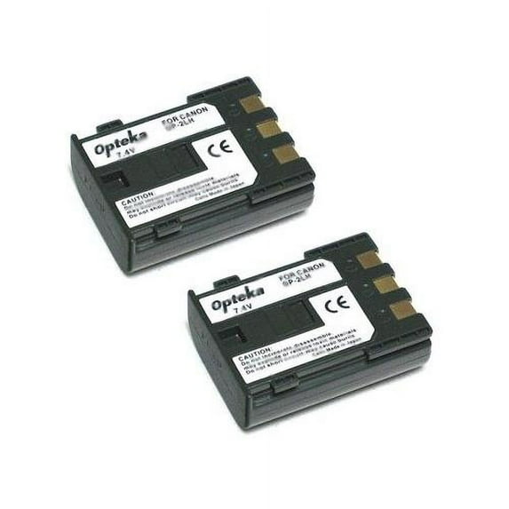 2 Canon NB-2LH Replacement Battery 900mAh High Capacity Li-ion Battery Packs for Canon EOS Rebel Powershot S30 S40 S45 S50 S55 S60 S70 S80 G7 G9, HV20 HG10 VIXIA HF R10 R11 R100 HFR10 HFR11 HFR100