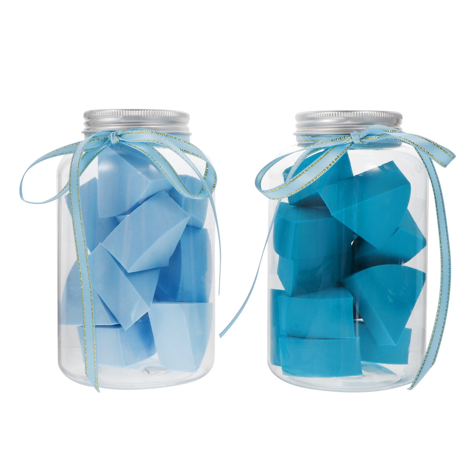 2 Cans Makeup Sponges Set Dry Wet Use Beauty Sponges Cosmetic Blender