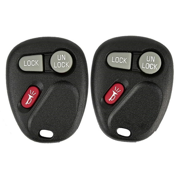 2 Car Key Fob For 1999 2000 2001 Chevrolet Silverado Keyless Remote KOBUT1BT 315MHZ