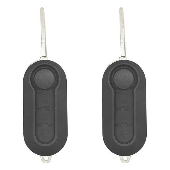 2 Car Key Fob For 2014 2015 2016 2017 Fiat 500 500L Flip Remote LTQFI2AM433TX