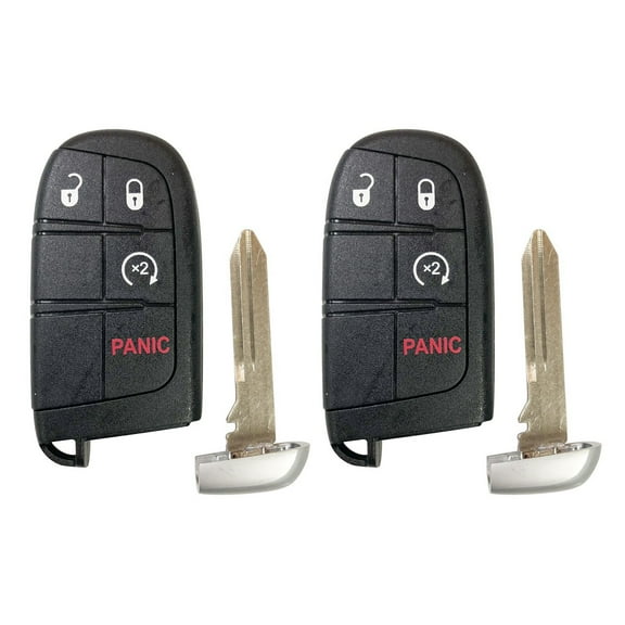 2 Car Key Fob For Dodge Journey Durango 4B Keyless Smart Remote M3N-40821302 433MHZ 46 Chip