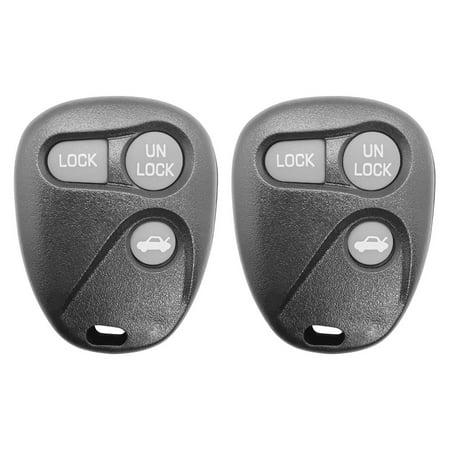 2 Car Key Fob Remote For Chevy GMC ABO1502T, 16245100-29, 16245105