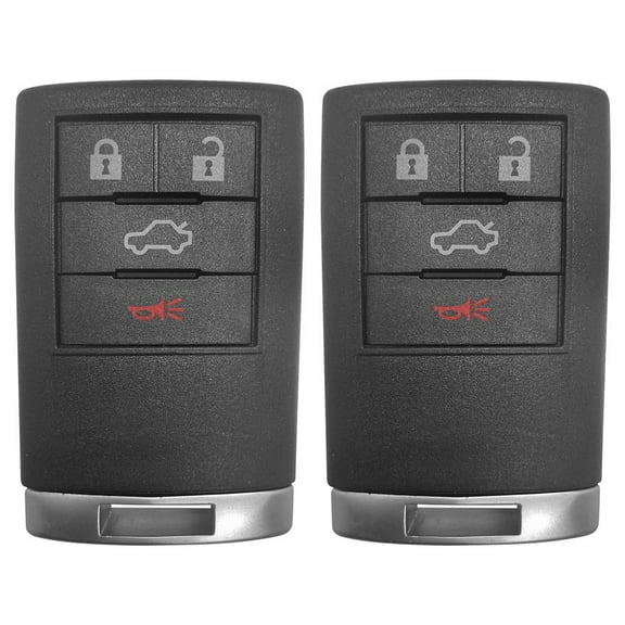 2 Car Key Fob for Cadillac 2008-2013 CTS 2006-2011 DTS Keyless Remote OUC6000066