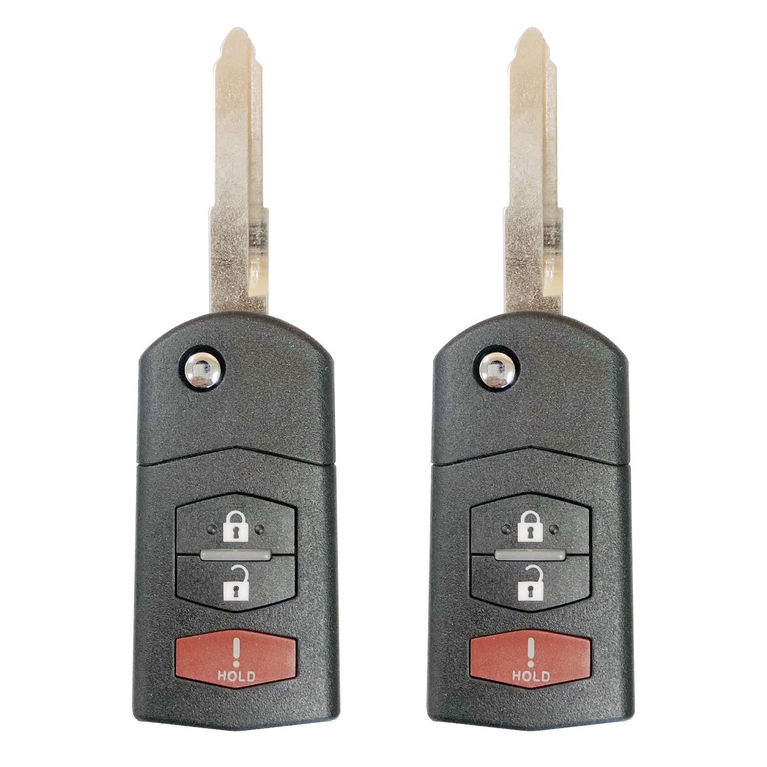 2 Car Key Fob for Mazda 2 5 CX-7 CX-9 Remote BGBX1T478SKE12501