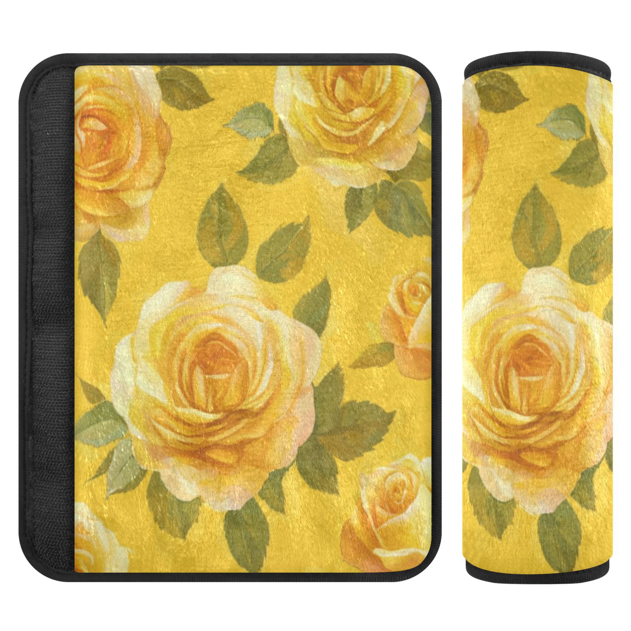 2 Car Seat Belt Covers S Size 6.5*6.5 Inches Car Seat Belt Shoulder Pad