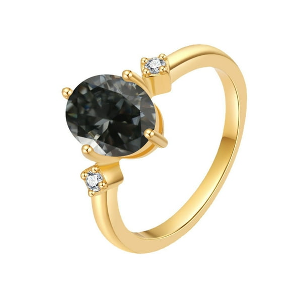 2 Carat Champagne/Pink/Blue Moissanite Promise Rings for Women D Color VVS1 925 Sterling Silver Oval Cut Moissanite Wedding Bands Lab Created Diamond Wedding Rings Simulated Diamond Engagement Rings