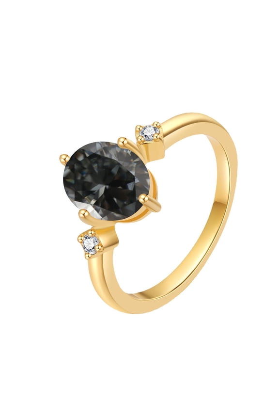 2 Carat Pink/Blue Moissanite Rings for Women D Color VVS1 925 Sterling Silver Oval Cut Moissanite Engagement Rings Lab Created Diamond Wedding Rings Simulated Diamond Ring