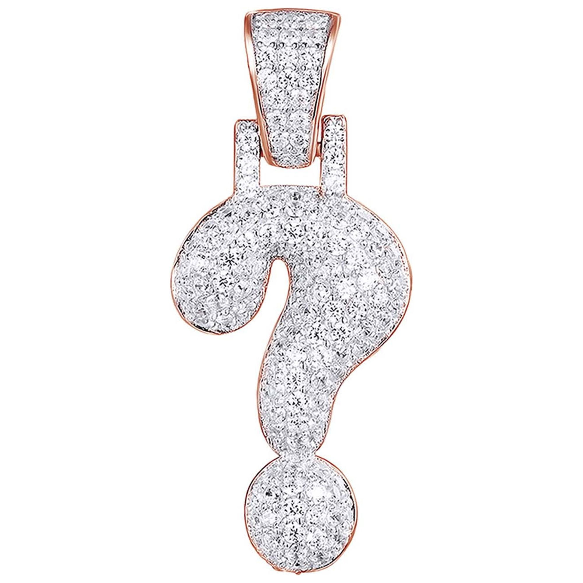 2 Carat Ctw Round White Natural Diamond Hip Hop Jewelry Question