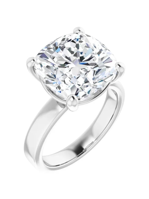 2 Carat Cushion Lab Grown Diamond Engagement Ring