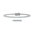 thumbnail image 1 of 2 Carat Diamond Tennis Bracelet in 10K White Gold (6.85 Inch), 1 of 3
