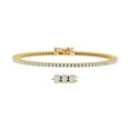thumbnail image 1 of 2 Carat Diamond Tennis Bracelet in 14K Yellow Gold (7.5 Inch) (SI1-SI2 Clarity), 1 of 3