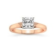thumbnail image 1 of 2 Carat IGI Certified Cushion Shape Lab Grown Diamond Engagement Ring | 14K Rose Gold | Arielle Solitaire Lab Diamond Ring | FG-VS1-VS2 Quality Friendly Diamonds, 1 of 5