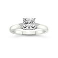thumbnail image 1 of 2 Carat IGI Certified Cushion Shape Lab Grown Diamond Engagement Ring | 14K White Gold | Arielle Solitaire Lab Diamond Ring | FG-VS1-VS2 Quality Friendly Diamonds, 1 of 5