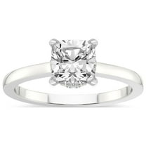 2 Carat IGI Certified Cushion Shape Lab Grown Diamond Engagement Ring | 14K White Gold | Mystic Secret Halo Lab Diamond Ring | FG-VS1-VS2 Quality Friendly Diamonds