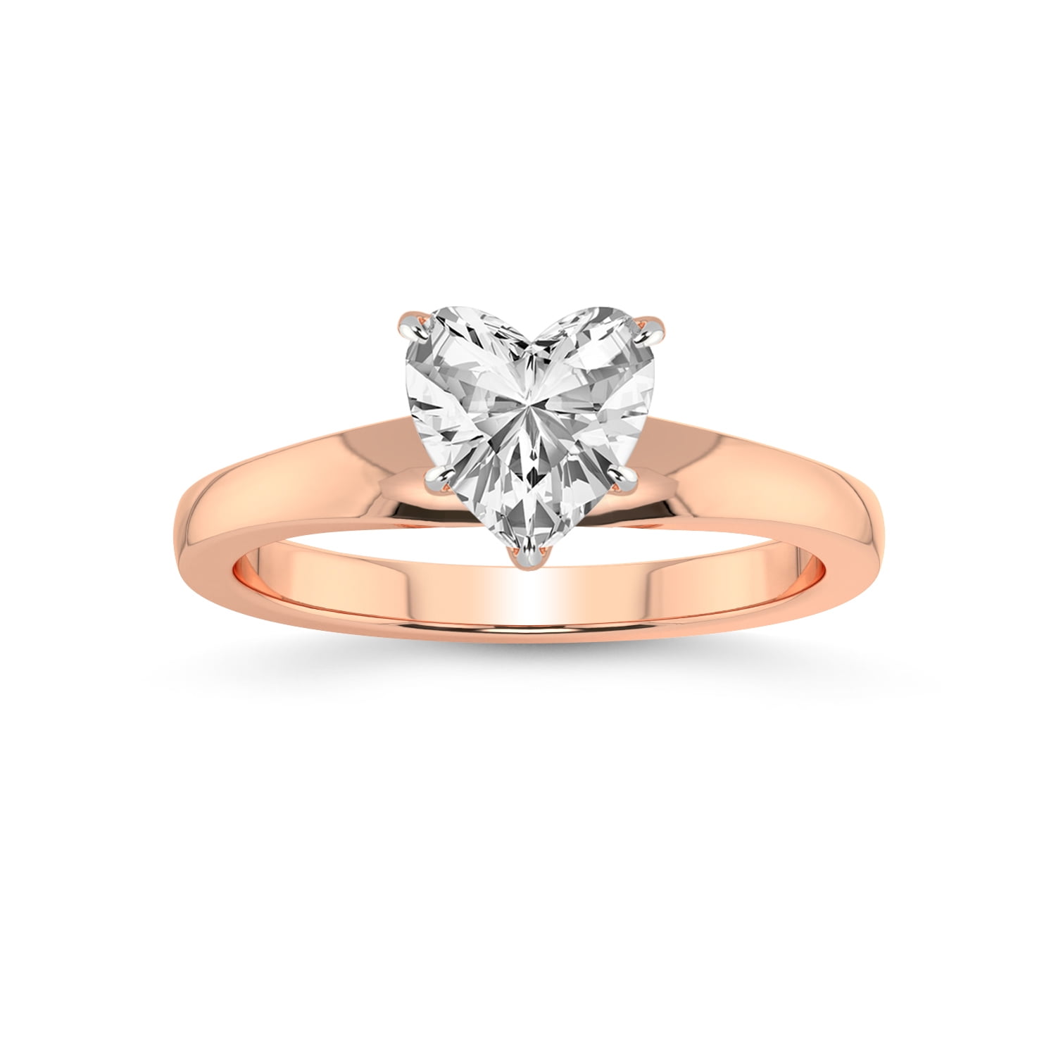 2 Carat IGI Certified Heart Shape Lab Grown Diamond Engagement Ring ...
