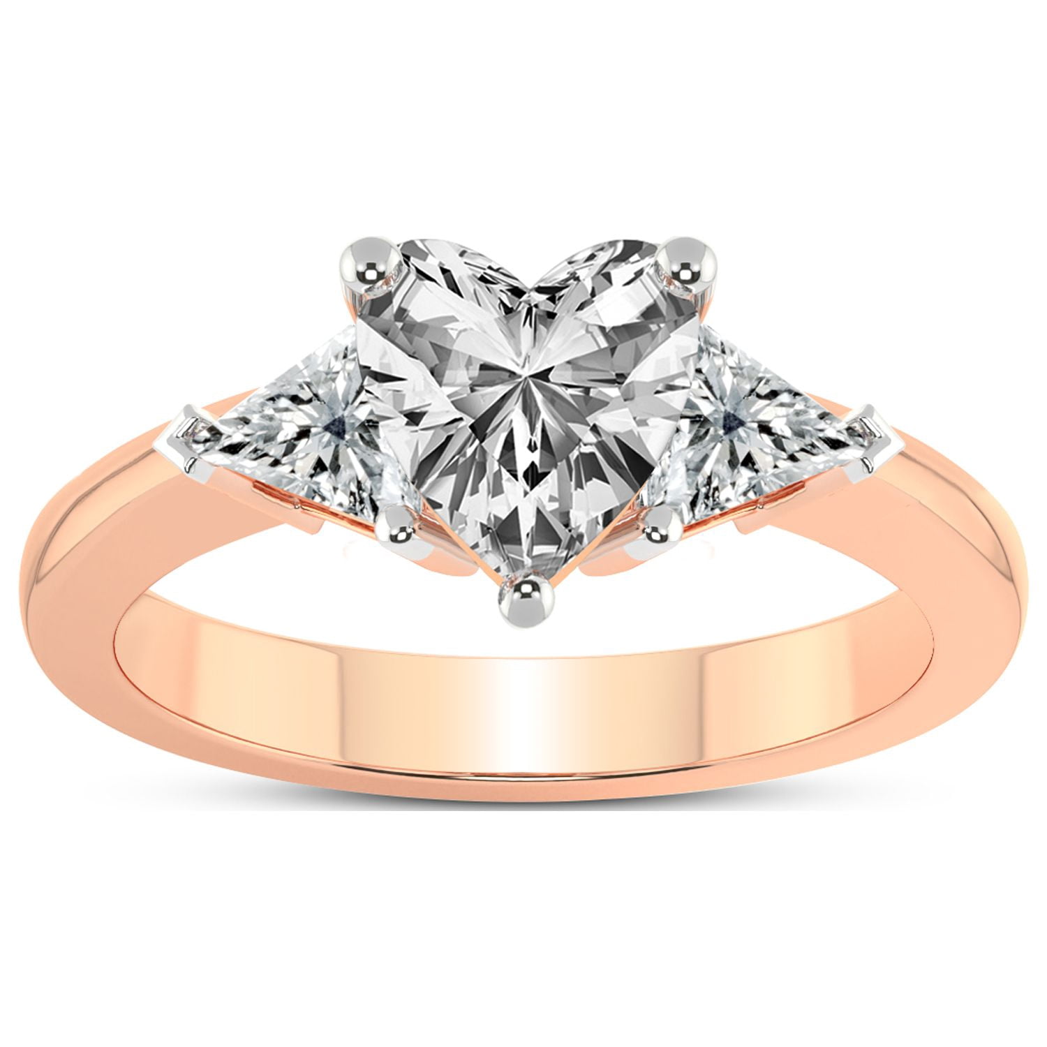 2 Carat IGI Certified Heart Shape Lab Grown Diamond Engagement Ring ...