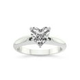 thumbnail image 1 of 2 Carat IGI Certified Heart Shape Lab Grown Diamond Engagement Ring | 14K White Gold |Eloise Solitaire Knife Edge Lab Diamond Ring | FG-VS1-VS2 Quality Friendly Diamonds, 1 of 5