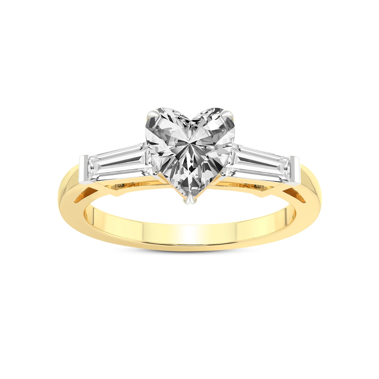 2 Carat IGI Certified Heart Shape Lab Grown Diamond Engagement Ring ...