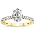 thumbnail image 1 of 2 Carat IGI Certified Oval Shape Lab Grown Diamond Engagement Ring | 14K Yellow Gold | Myra Secret Halo Lab Diamond Ring | FG-VS1-VS2 Quality Friendly Diamonds, 1 of 5