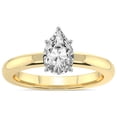 thumbnail image 1 of IGI Certified 2 Carat Pear Shape Lab Grown Diamond Engagement Ring | 14K White Gold |Quinn Solitaire Diamond Ring | FG-VS Quality Friendly Diamonds, 1 of 6
