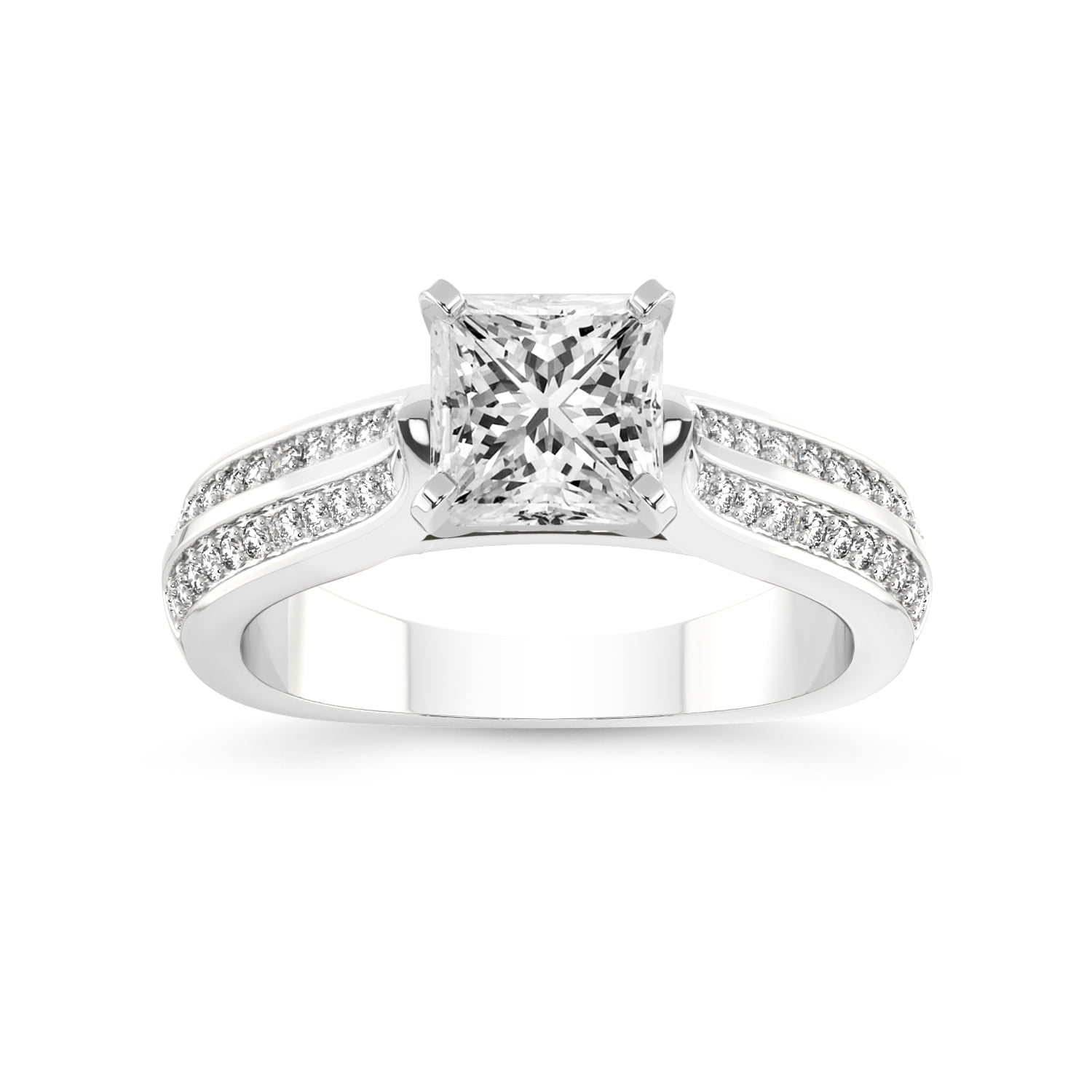 2-carat-igi-certified-princess-shape-lab-grown-diamond-engagement-ring