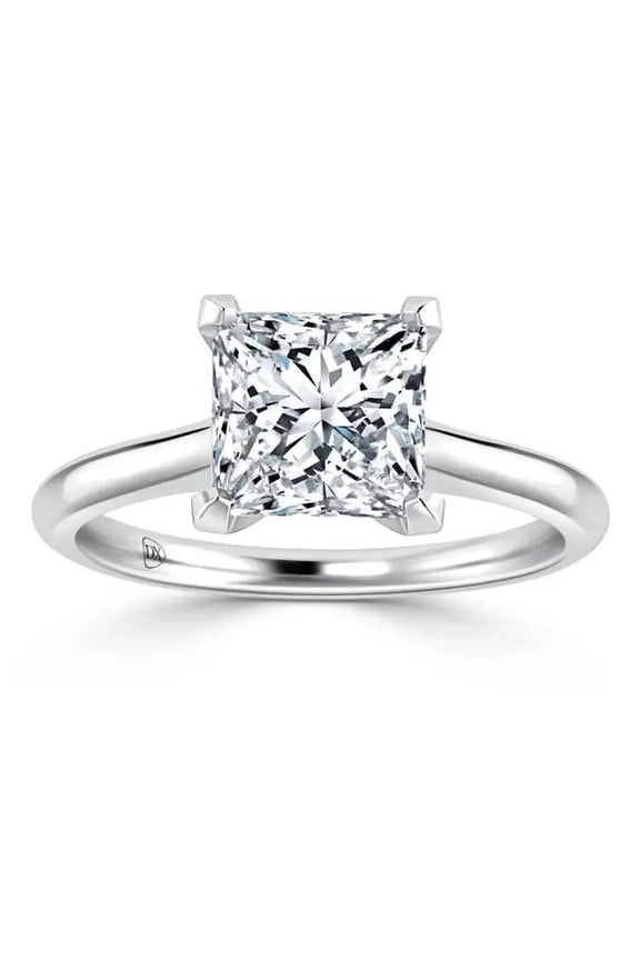 Princess Shape Lab Grown Diamond Engagement Ring, 2 ct. t.w., 14K Gold