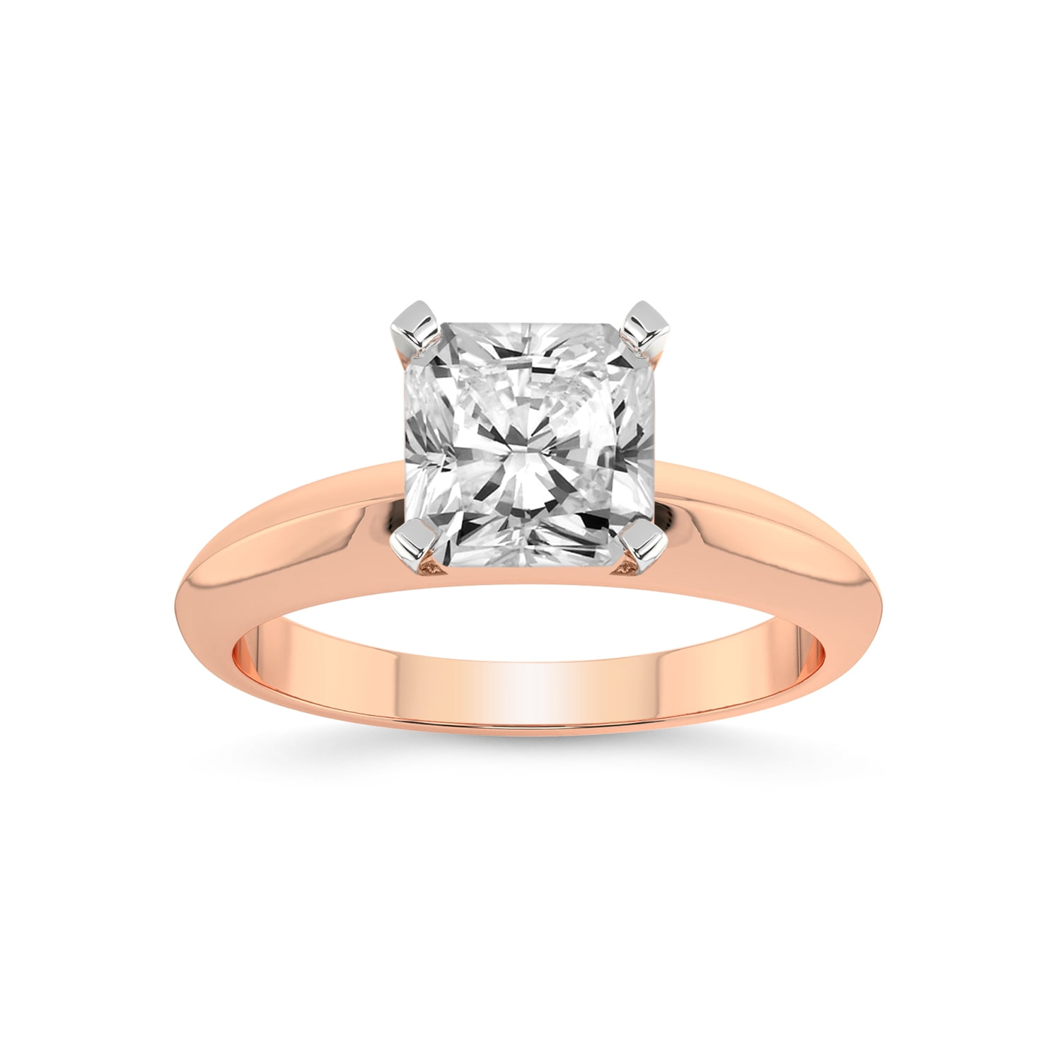 2 Carat IGI Certified Radiant Shape Lab Grown Diamond Engagement Ring ...