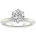 thumbnail image 1 of IGI Certified 2 Carat Round Shape Lab Grown Diamond Engagement Ring | 14K White Gold | Alora Solitaire Diamond Ring | FG-VS1-VS2 Quality Friendly Diamonds, 1 of 7