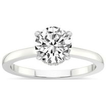 2 Carat IGI Certified Round Shape Lab Grown Diamond Engagement Ring | 14K White Gold | Mystic Secret Halo Lab Diamond Ring | FG-VS1-VS2 Quality Friendly Diamonds
