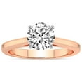 thumbnail image 1 of IGI Certified 2 Carat Round Shape Lab Grown Diamond Engagement Ring | 14K Rose Gold | Siran Secret Halo Lab Diamond Ring | FG-VS1-VS2 Quality Friendly Diamonds, 1 of 7