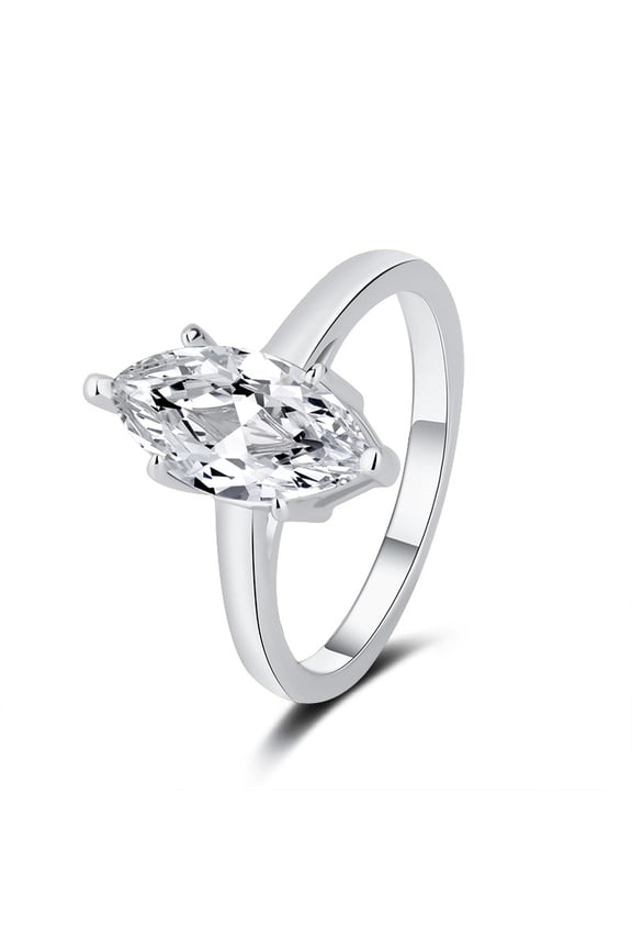 2 Carat Moissanite Rings for Women D-Color S925 Gold Moissanite Wedding Ring Set for Bridal Set Simulated Diamond Promise Ring Fiancee Lab Grown Diamond Engagement Rings Lady