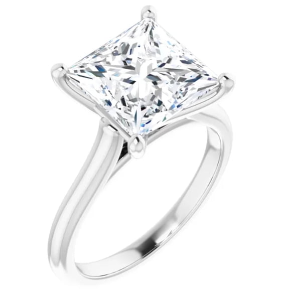 2 Carat Princess Lab Grown Diamond Engagement Ring