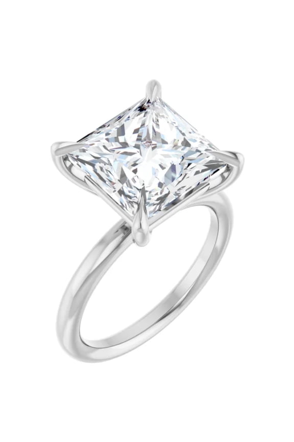 2 Carat Princess Lab Grown Diamond Engagement Ring