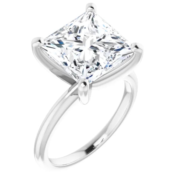 2 Carat Princess Lab Grown Diamond Engagement Ring