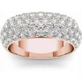 thumbnail image 1 of 2 Carat T.W. Diamond 14kt Rose Gold Wedding Band, 1 of 4