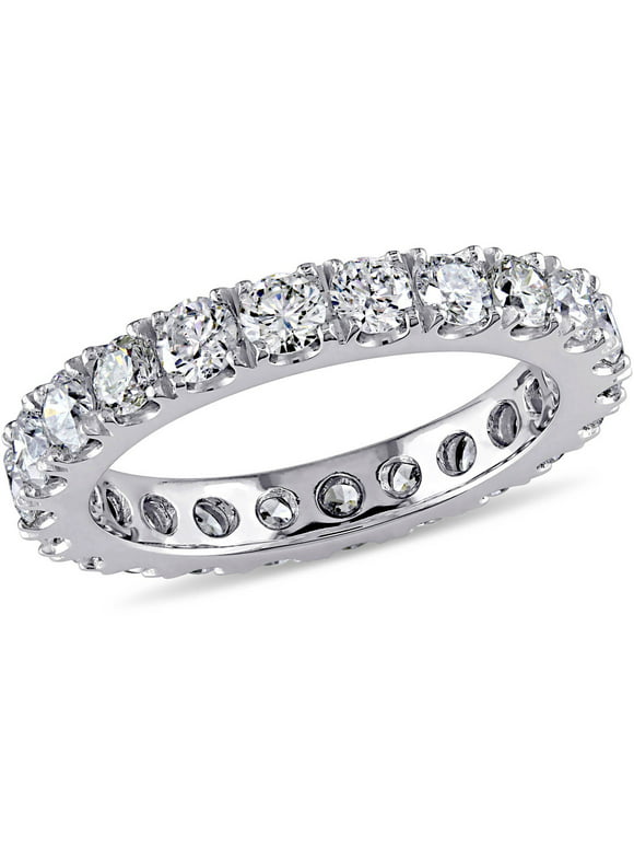 2 Carat T.W. Diamond 14kt White Gold Eternity Anniversary Ring