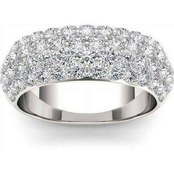 2 Carat T.W. Diamond 14kt White Gold Wedding Band