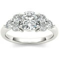 thumbnail image 1 of 2 Carat T.W. Diamond Classic 14kt White Gold Engagement Ring, 1 of 5