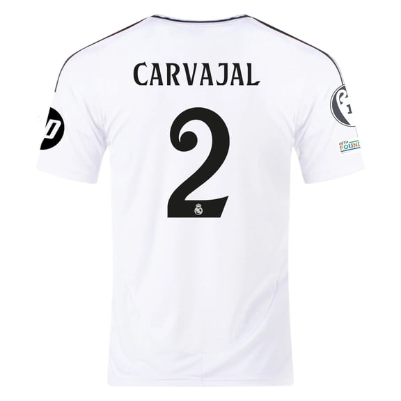 #2 Carvajal  RM Home Soccer Jersey 24/25